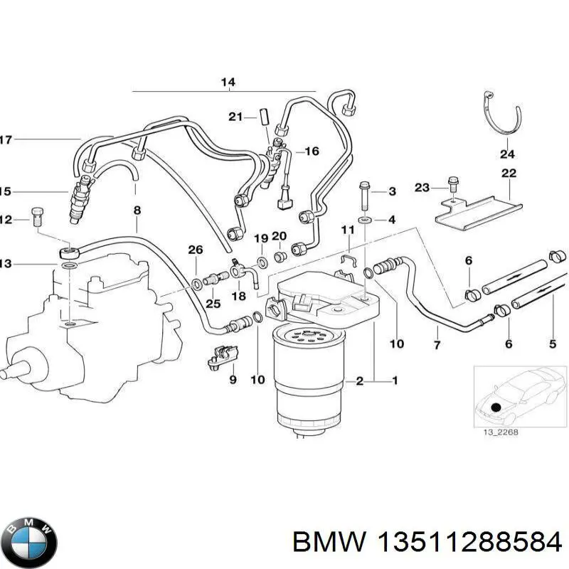 0009982826 Fiat/Alfa/Lancia parafuso