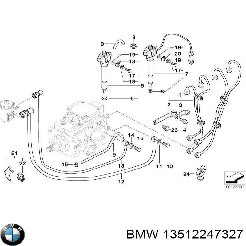  BMW 13512247327 цена, от 4.04 USD
