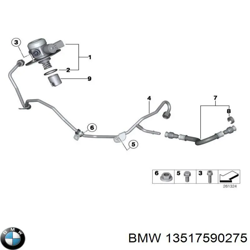  BMW 13517590275 цена, от 1.36 USD