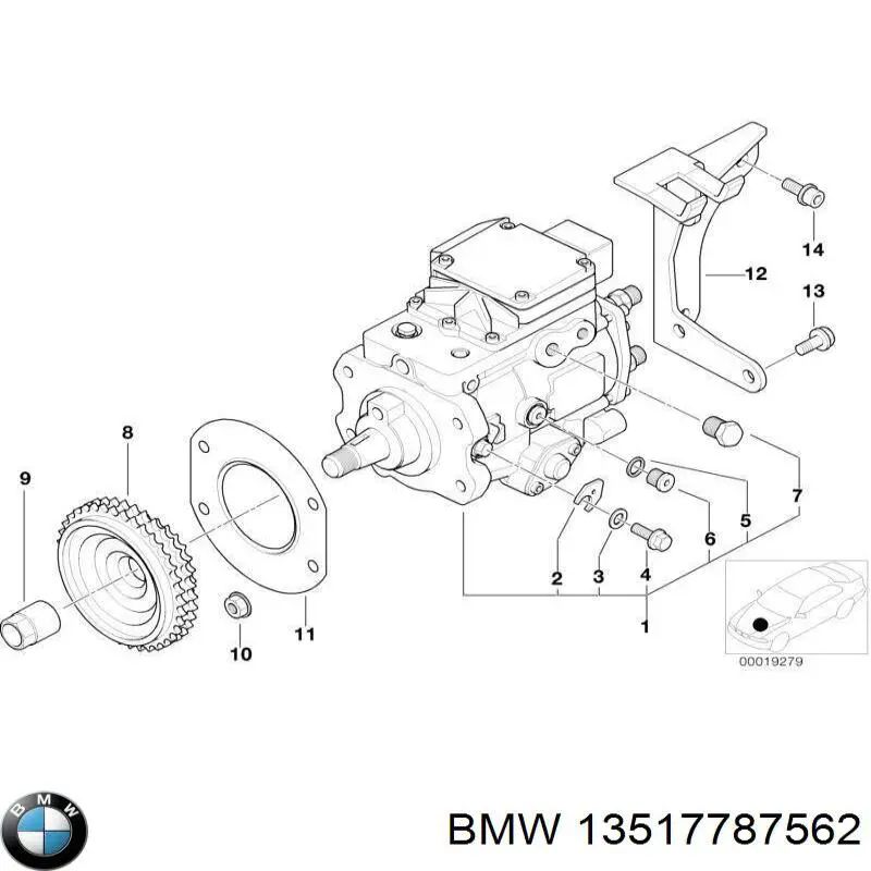 13517787562 BMW Bomba inyectora original y equivalente