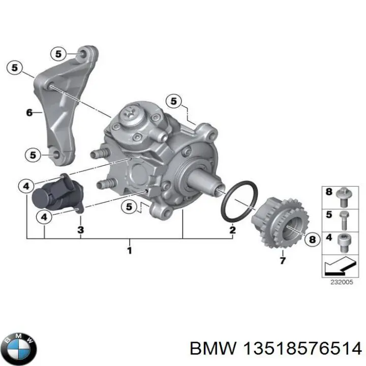 Купить 13518576514 BMW ТНВД