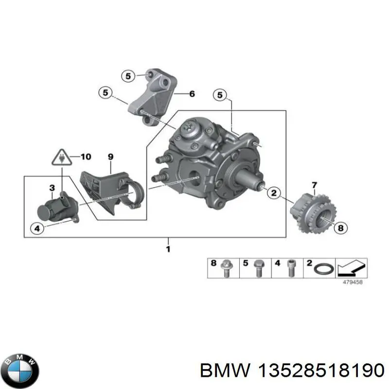 Шестерня распредвала 13528518190 BMW