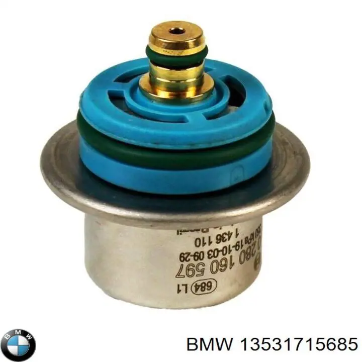 Регулятор давления топлива в топливной рейке BMW 13531715685 цена, от 21.71 USD