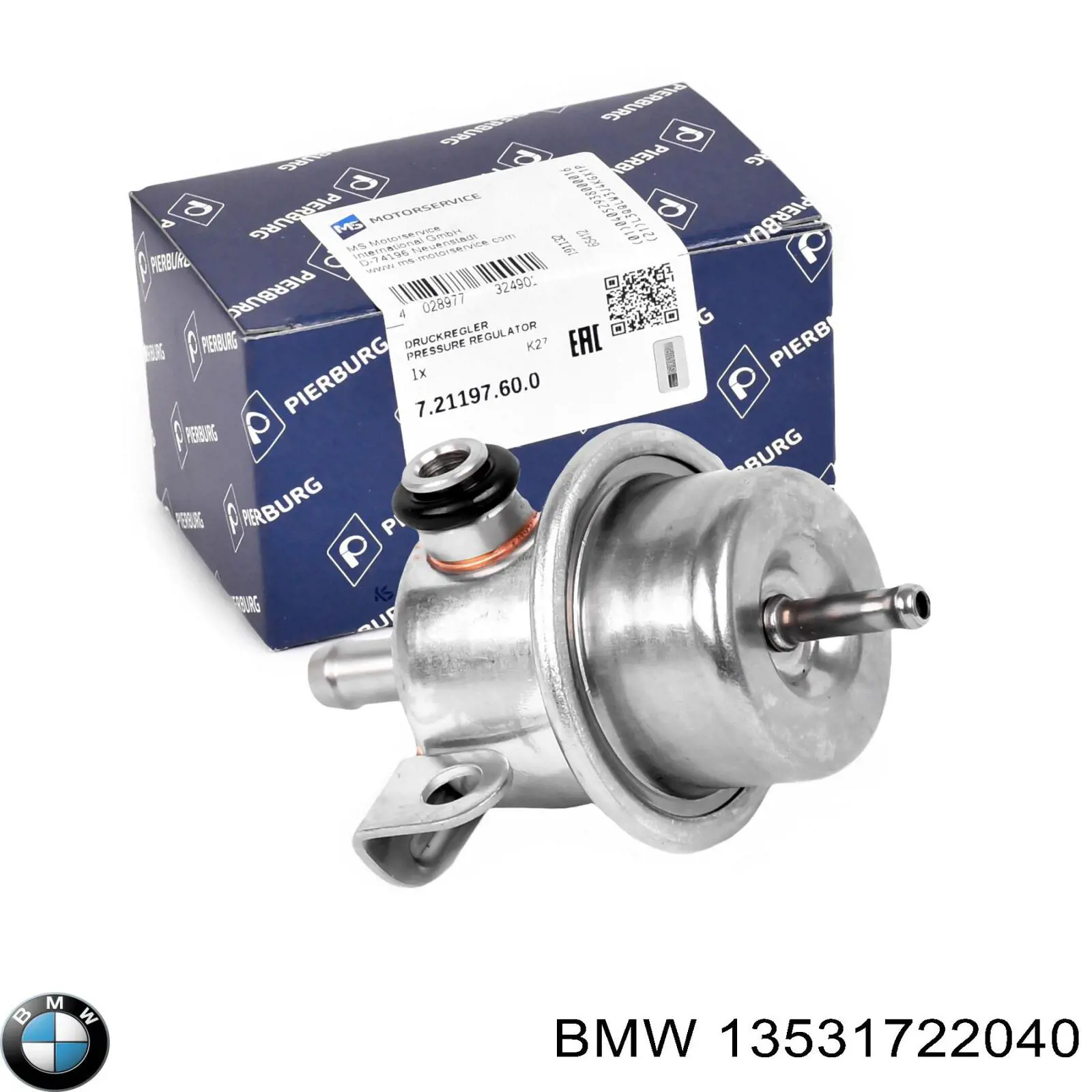 1711543 BMW Регулятор давления в топливной рейке