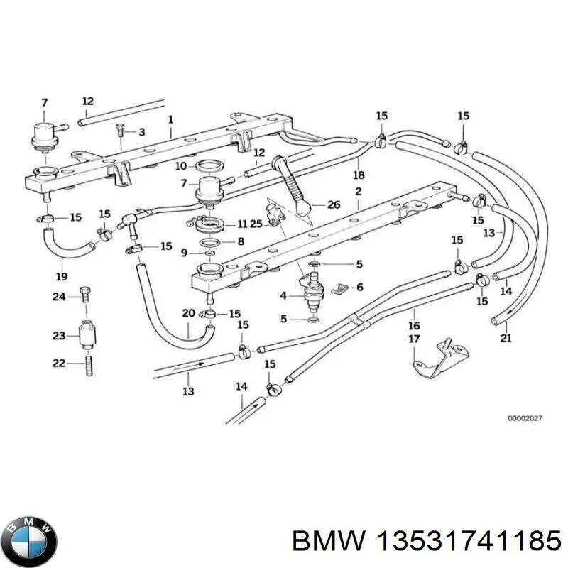  BMW 13531715552 цена, от 15.27 USD