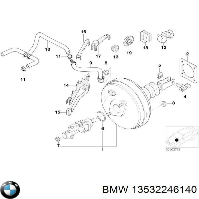  BMW 13532246140 цена, от 96.50 USD