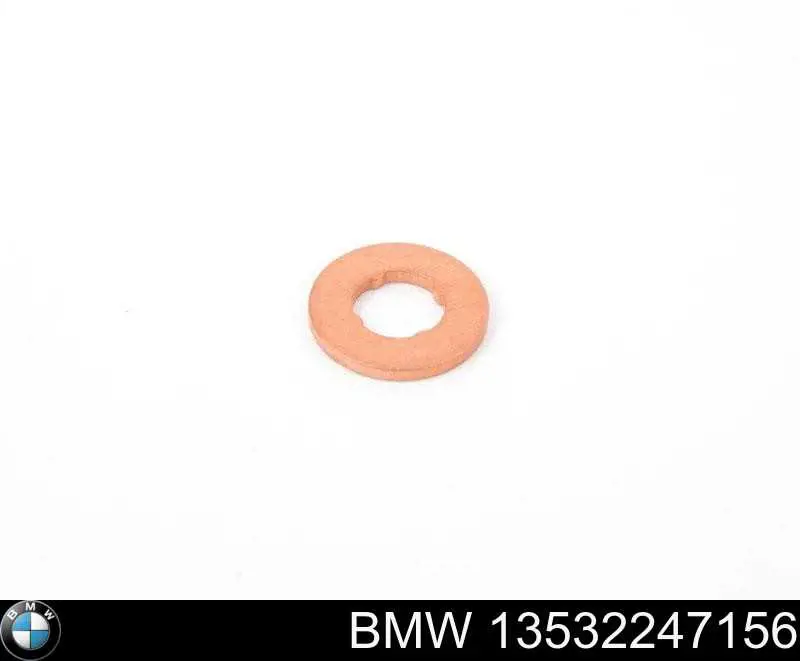 13532247156 BMW кольцо (шайба форсунки инжектора посадочное)