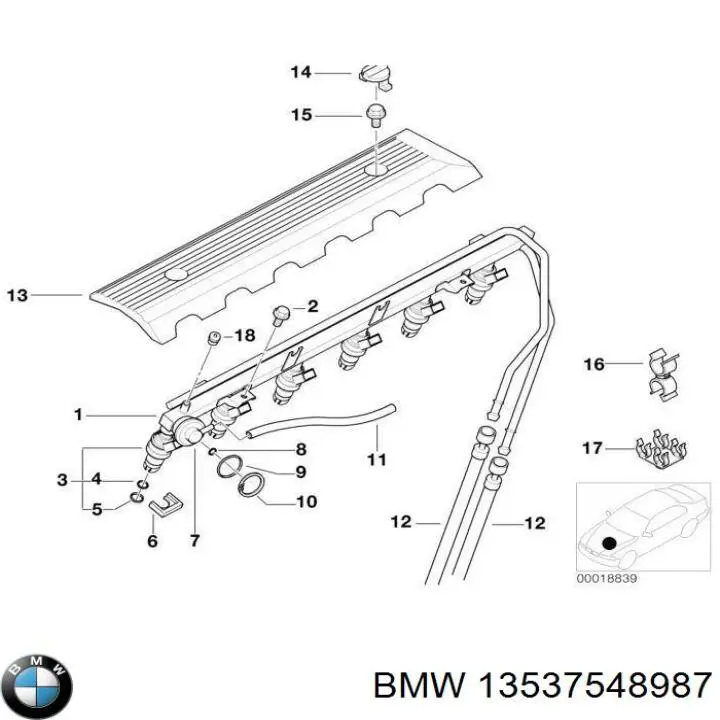 Купить 13537548987 BMW 