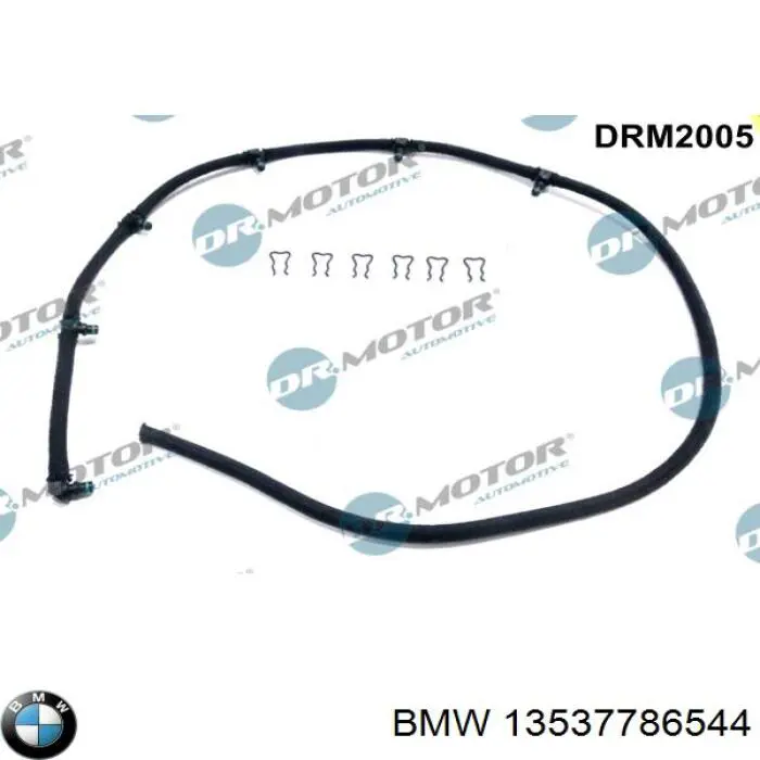 Tubo De Combustible Atras De Las Boquillas 13537786544 BMW