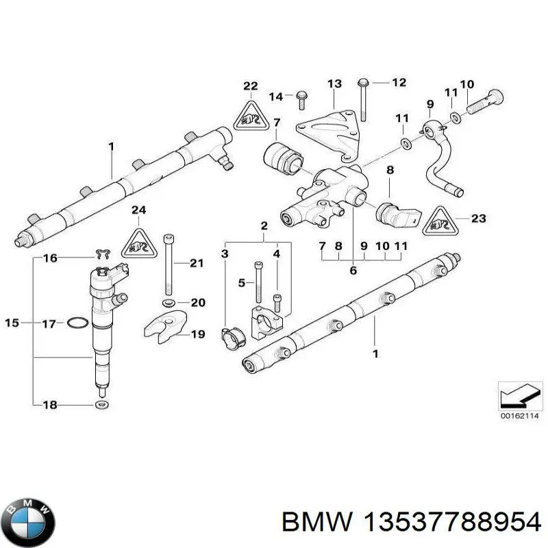 Купить 0445110122 Bosch Клапанная форсунка