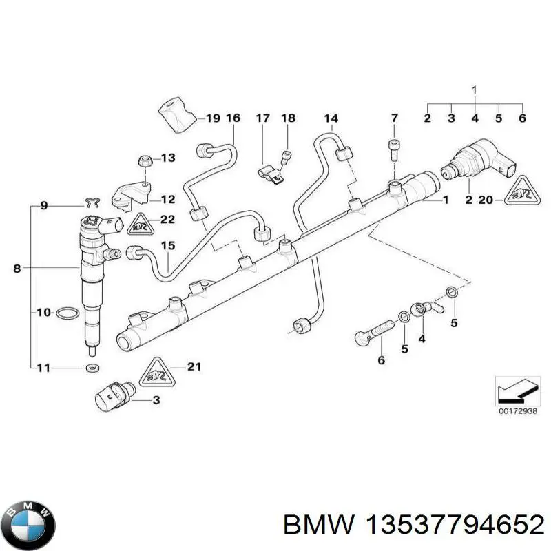 Купить 7794652 BMW Клапанная форсунка