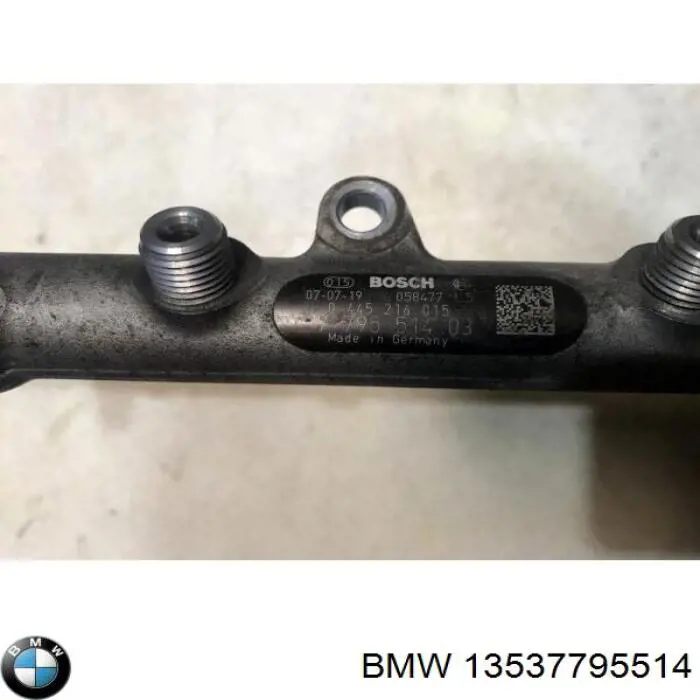 13537795514 BMW Топливная рампа
