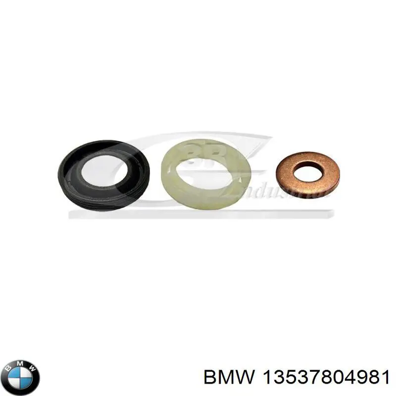 13537804981 BMW кольцо (шайба форсунки инжектора посадочное)