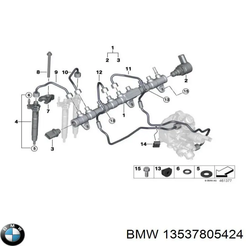 13537805424 BMW 