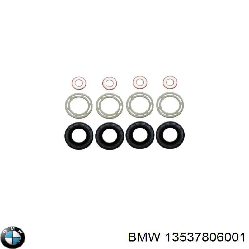 13537806001 BMW кольцо (шайба форсунки инжектора посадочное)