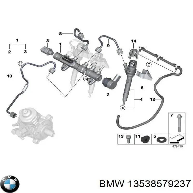 0445110814 Bosch Топливные форсунки