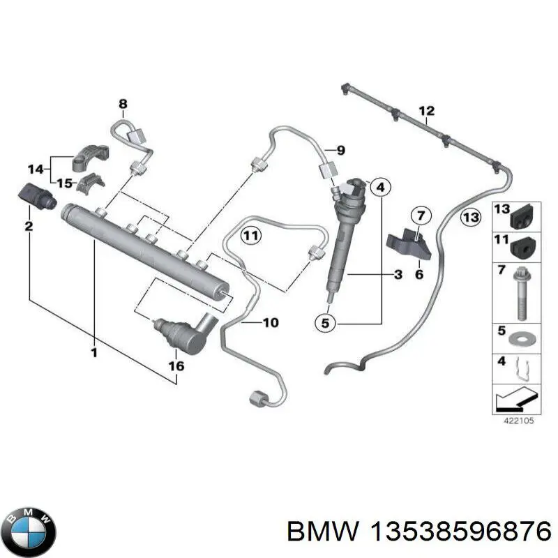 Купить 13538596876 BMW 