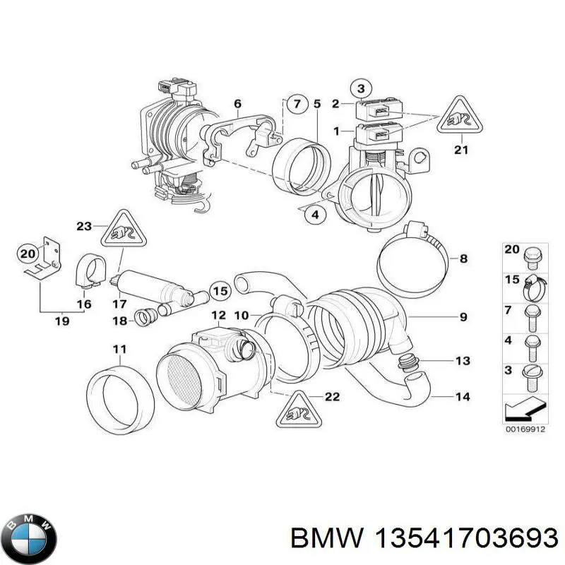 Купить 13541703693 BMW 