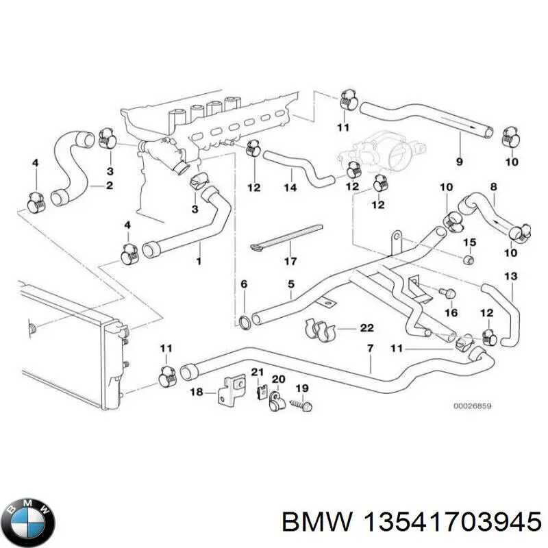  BMW 13541703945 цена, от 2.39 USD