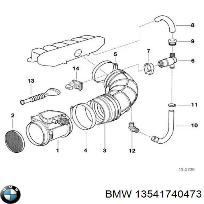  BMW 13541740473 цена, от 6.33 USD