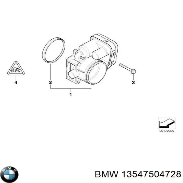 13547504728 BMW прокладка крышки маслозаливной горловины
