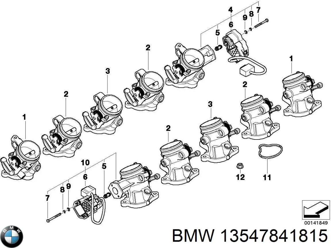  BMW 13547841815 цена, от 732.80 USD