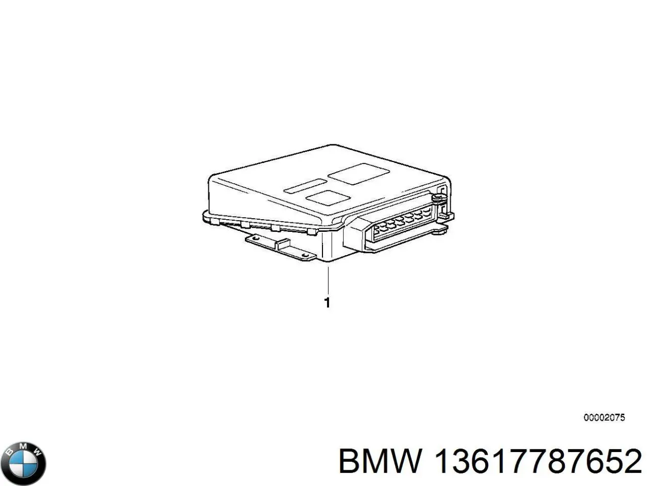 13617787652 BMW Мозги двигателя