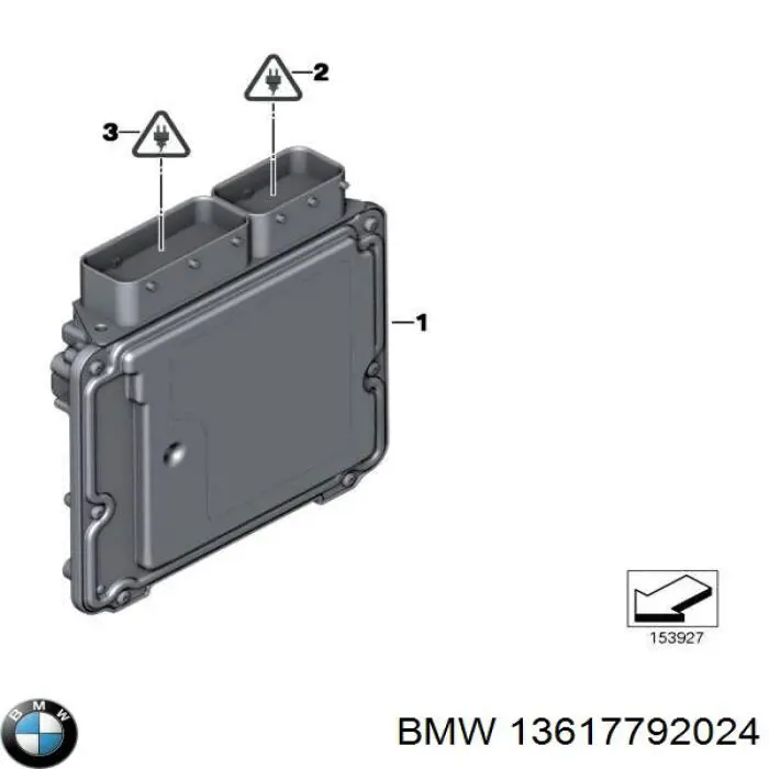 13617789327 BMW модуль управления (эбу двигателем)