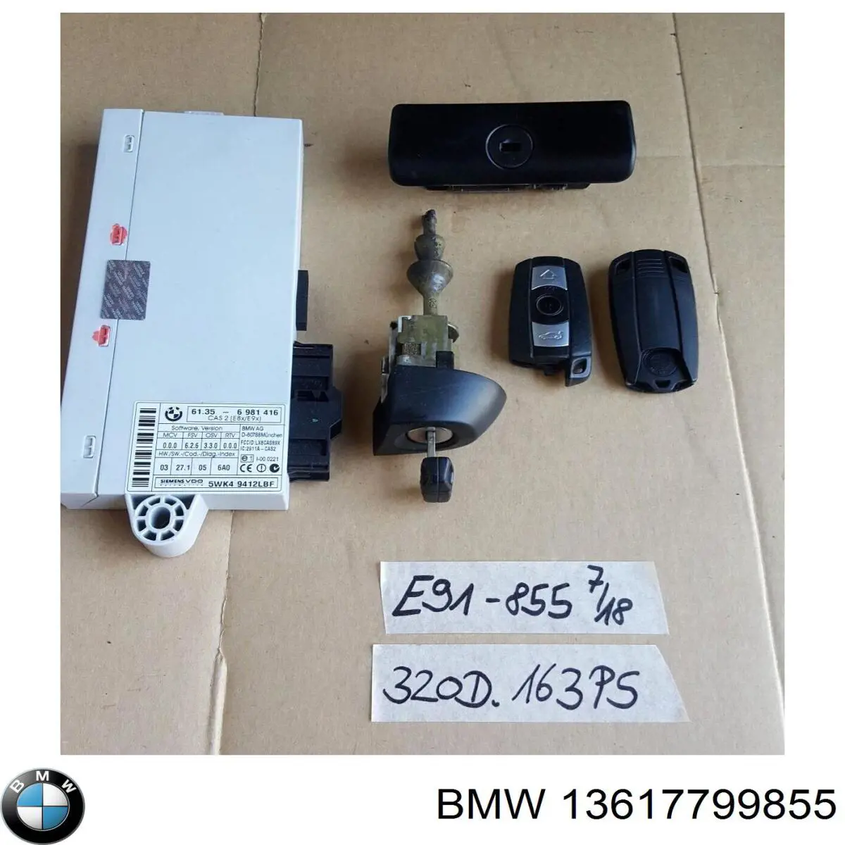 13617799855 BMW модуль управления (эбу двигателем)