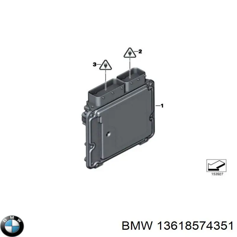 13618580307 BMW Мозги двигателя