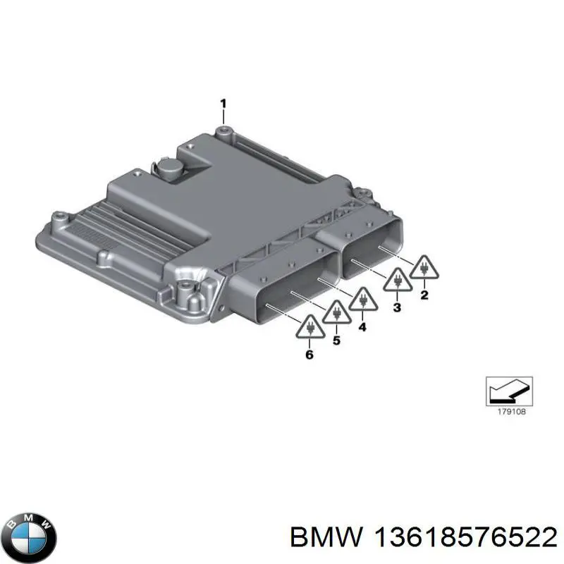 13618473185 BMW Мозги двигателя