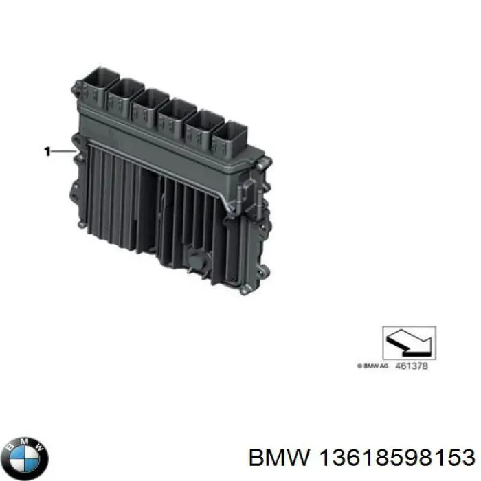 ЭБУ двигателем BMW 13618592462 цена, от 421.86 USD
