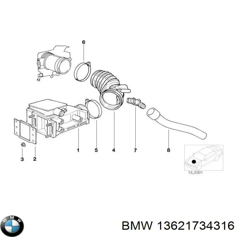 ДМРВ 13621734316 BMW