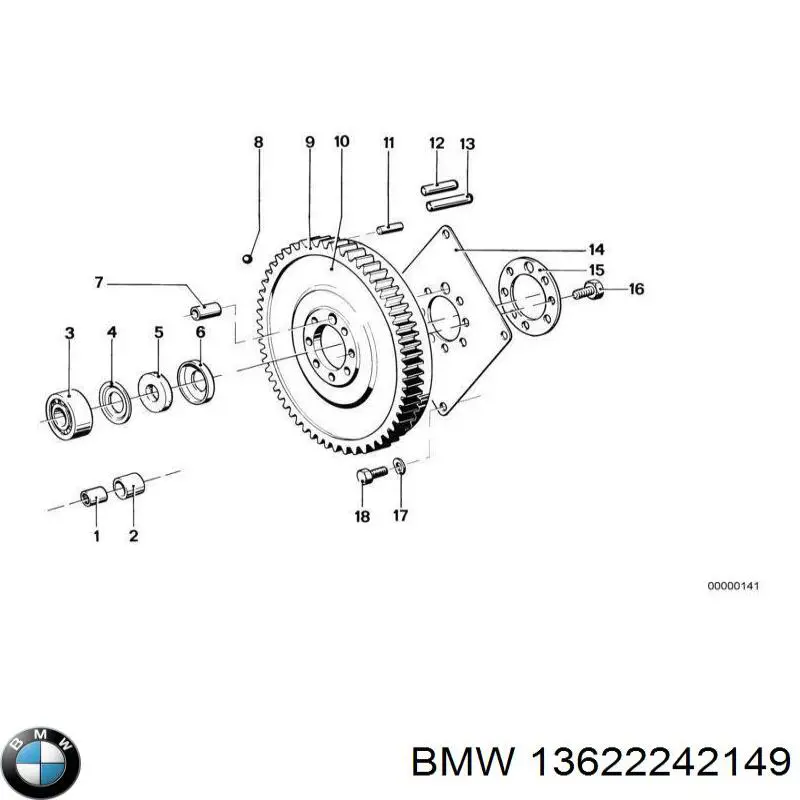 Купить 13622242149 BMW Датчик оборотов коленвала