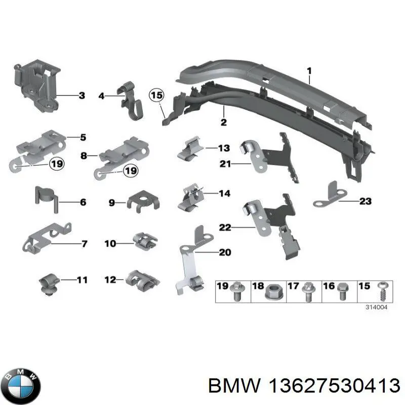 Купить 11140392555 BMW Подшипник задней ступицы
