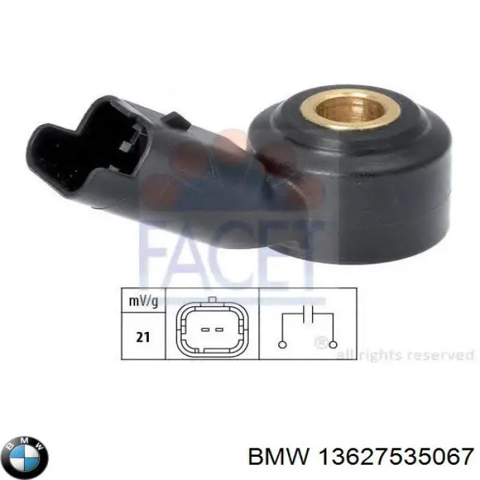 Датчик детонации BMW 13627535067 цена, от 10.17 USD