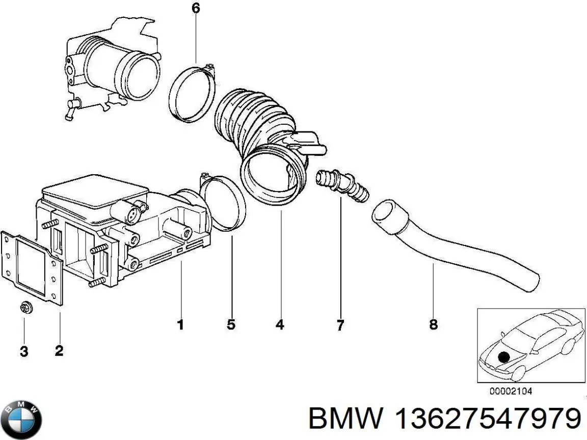 ДМРВ 13627547979 BMW