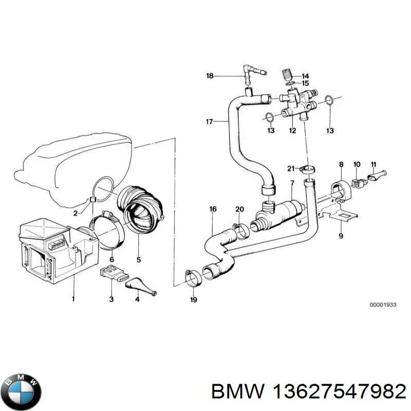 Sensor MAF BMW 3 
