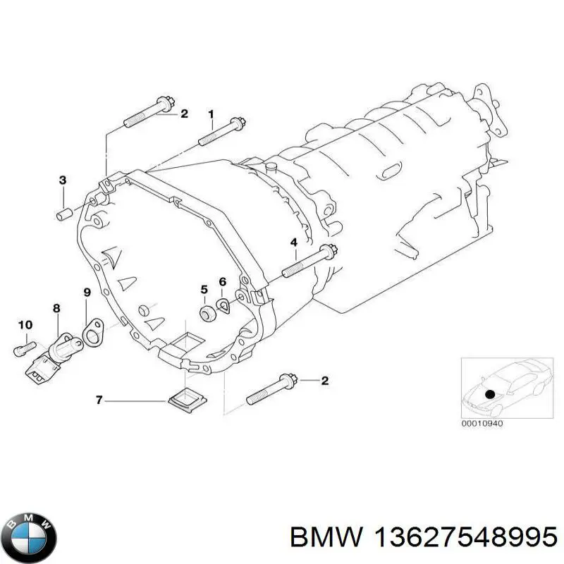 Датчик положения коленвала BMW 13627548995