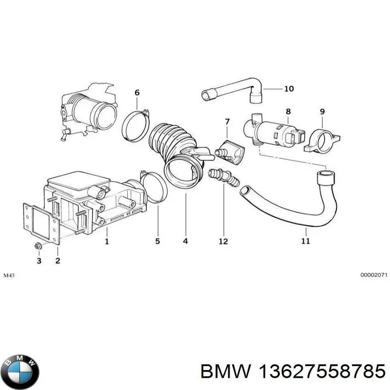 ДМРВ 13627558785 BMW