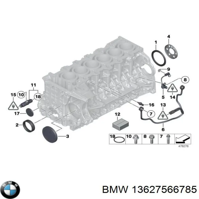 Sensor de detonação BMW 13627566785 preço, a partir de 81,88 USD
