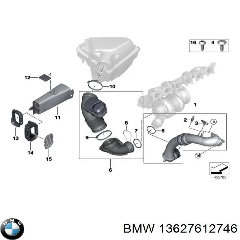 ДМРВ 13627612746 BMW