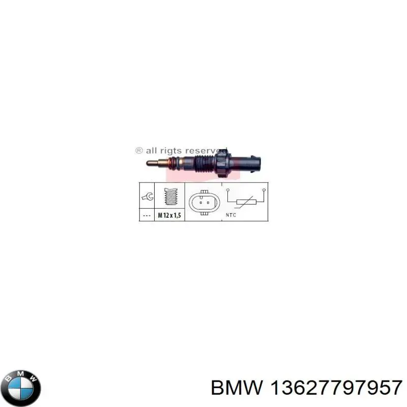 13627797957 BMW Термовыключатель