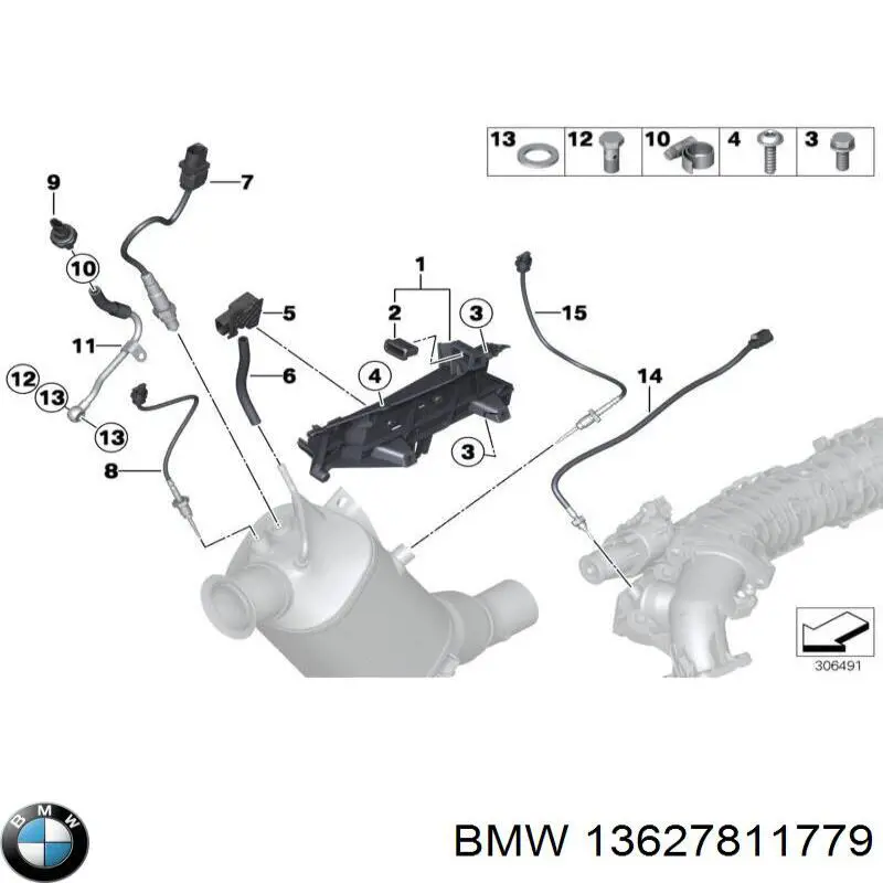 Помпа охлаждения BMW 13627811779 цена, от 43.10 USD