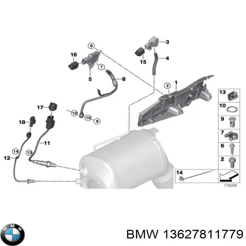 Купить 13627811779 BMW Насос охлаждения