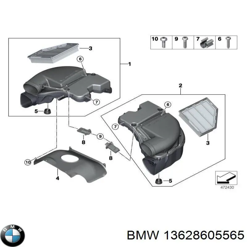 Купить 13628605565 BMW Воздухомер
