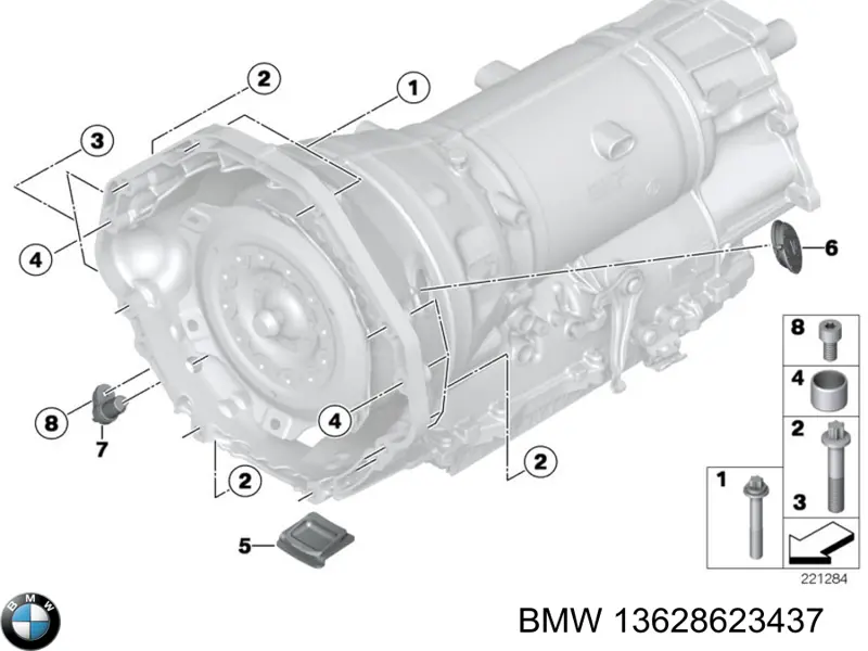 Купить 13628623437 BMW Датчик оборотов коленвала