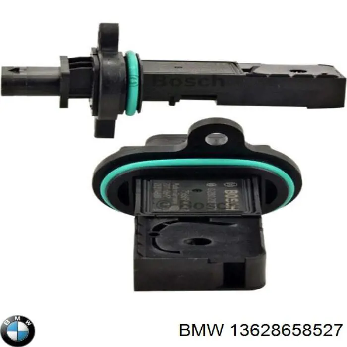 13628658527 BMW sensor de fluxo (consumo de ar, medidor de consumo M.A.F. - (Mass Airflow))
