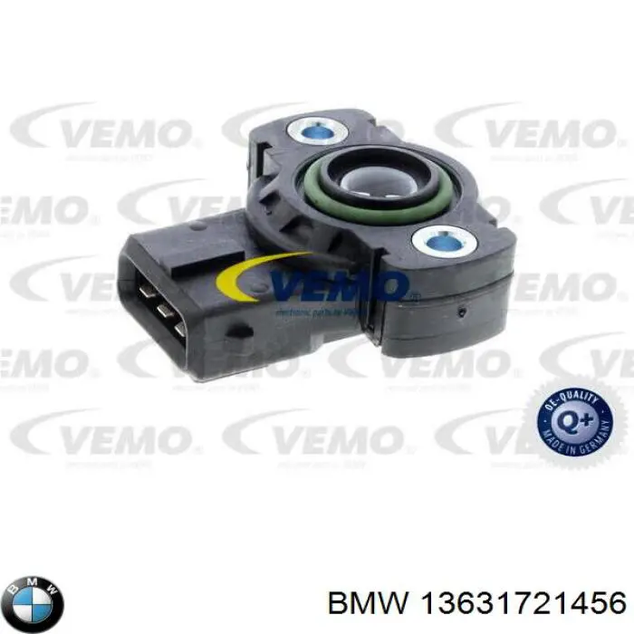 13631721456 BMW sensor de posição da válvula de borboleta (potenciômetro)