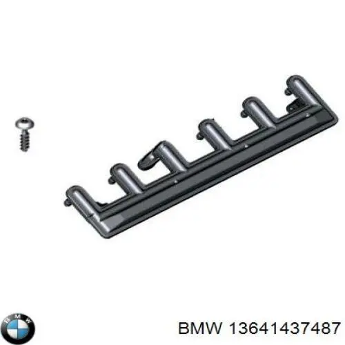 Anel (arruela) do injetor de ajuste BMW 13641437487